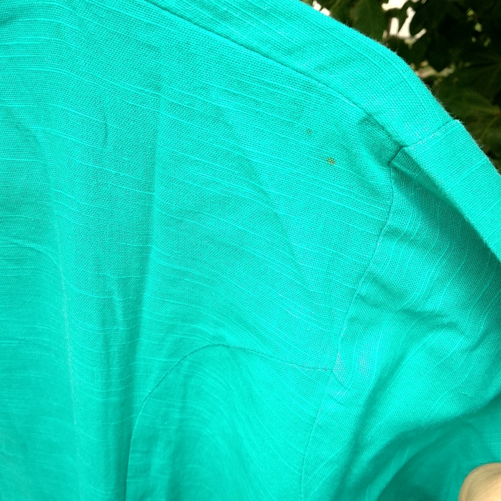 L Turquoise Kurta - Picture 8 of 12